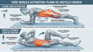 core muscles worked in 10 minute abs workout at home for beginners