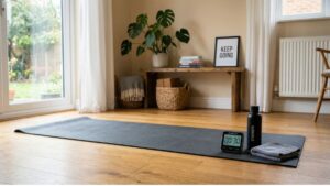 home setup for 10 minute abs workout at home no equipment