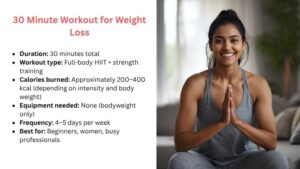 30 Minute Workout for Weight Loss