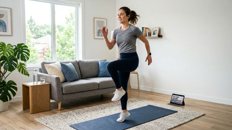 10 Minute Home Workout to Lose Weight