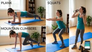 eginner friendly Shah Rukh Khan style belly fat workout at home