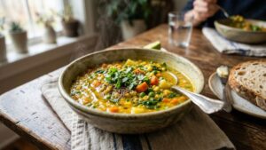 Low calorie moong dal recipe for weight loss lunch