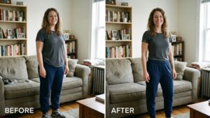 BEFORE AFTER TRANSFORMATION